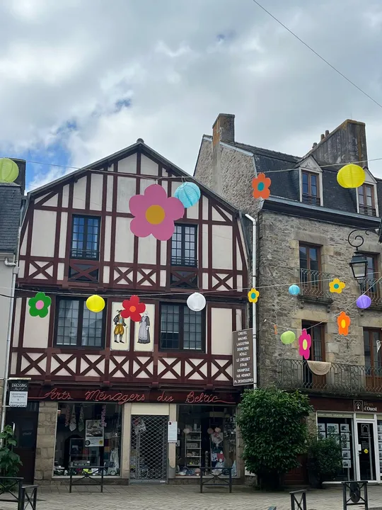 Half-Timbered House Auray Center