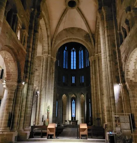 Cloister at Mont Saint-Michel abbey