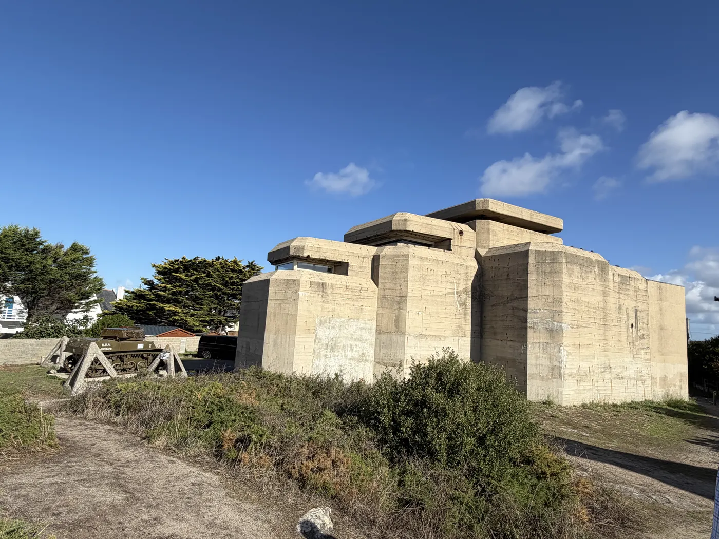 The Grand Blockhaus German bunker museum at Batz-sur-Mer