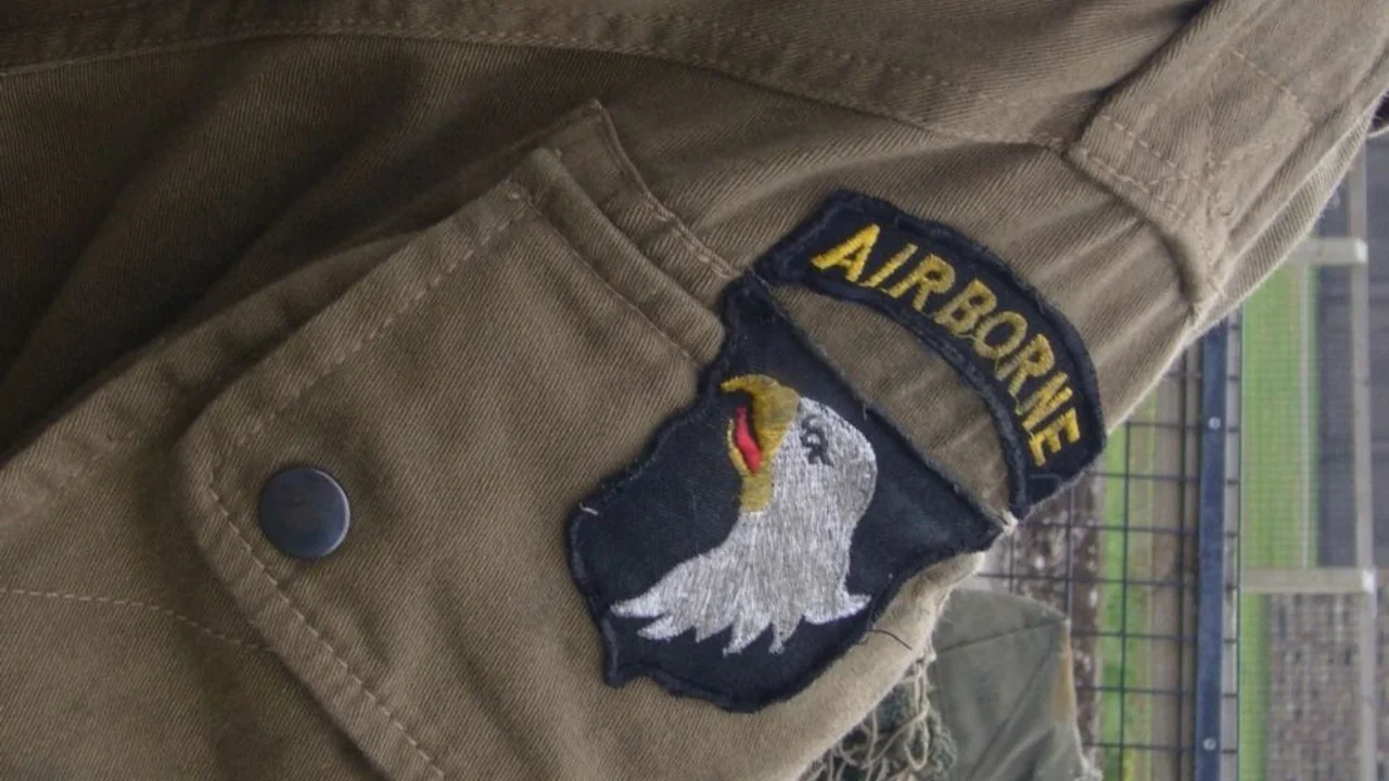 Airborne troops in Normandy
