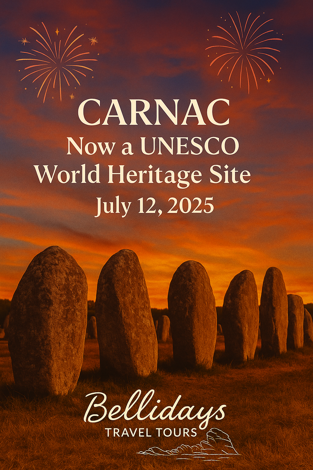 Carnac Unesco megaliths Brittany France